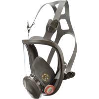 6000 Series Full Facepiece Reusable Respirator, Elastomer/Silicone/Thermoplastic, Medium Cam Industrial
