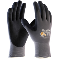 ATG MaxiFlex&reg; Ultimate Gloves, 6/X-Small, Foam Nitrile Coating, 15 Gauge, Nylon Shell Cam Industrial