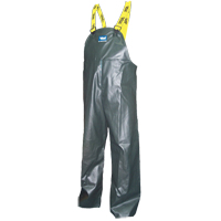 Journeyman&reg; Bib Pants, 4X-Large, Polyester/PVC, Green Cam Industrial