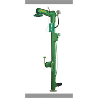Heat-Traced Combination Emergency Shower & Eye/Face Wash Station, Wall-Mount Cam Industrial