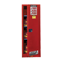 Sure-Grip&reg; EX Slimline Flammable Safety Cabinet, 22 gal., 3 Shelves Cam Industrial