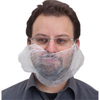 Beard Nets, Polypropylene, White Cam Industrial
