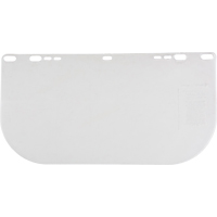 F20 Clear Flat Faceshield, Polycarbonate, Clear Tint Cam Industrial
