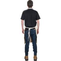Tablier, Coton, 36" lo x 29" la, Naturel Cam Industrial