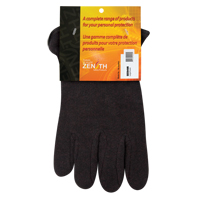 Jersey Gloves, Large, Brown, Red Fleece, Slip-On Cam Industrial