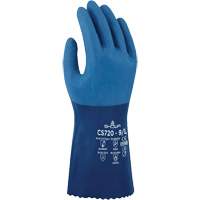 CS720 Chemical-Resistant Gloves, Size 10, Nitrile, Polyester Inner Lining Cam Industrial