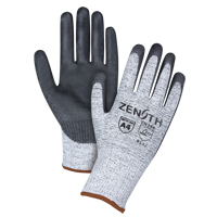 Gants &eacute;lastiques sans coutures r&eacute;sistants &agrave; la coupe, Taille Grand/9, Calibre 13, Rev&ecirc;tement Polyur&eacute;thane, Enveloppe en PEHP, ANSI/ISEA 105 niveau 4/EN 388 niveau 5 Cam Industrial