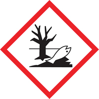 GHS Pictogram Labels, Vinyl, Roll, 4" L x 4" W Cam Industrial