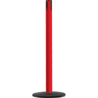 Advance TensaBarrier&reg; - Receiver Post, 36" High, Red Cam Industrial