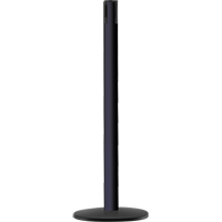 Advance TensaBarrier&reg; - Receiver Post, 36" High, Black Cam Industrial