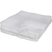 Premium Meltblown Sorbent Pads, Oil Only, 30" x 30", 50 gal. Absorbancy Cam Industrial
