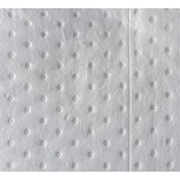 Premium Bonded Sorbent Pads, Oil Only, 15" x 17", 8 gal. Absorbancy Cam Industrial