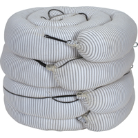 Barrage absorbant de premi&egrave;re qualit&eacute;, Universel, 10' lo x 8" la, Absorption 70 gal., 4 /pqt Cam Industrial