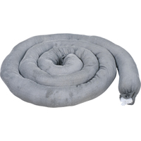 Remblais tubulaires absorbants, Universel, Absorption 40 gal., 3" la x 10' lo, Pqt de 10 Cam Industrial