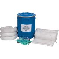 Premium Truck Spill Kit, Oil Only, Drum, 10 US gal. Absorbancy Cam Industrial