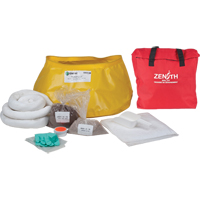Trousse de lutte contre les d&eacute;versements de premi&egrave;re qualit&eacute; pour l'ouest du canada, Huile seulement, Sac, Absorbance de 17 gal. US Cam Industrial