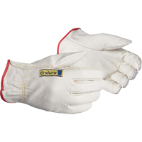 Driver's Gloves, 3X-Large, Grain Cowhide Palm Cam Industrial