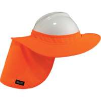 Chill-Its&reg; 6660 Hard Hat Brims, Hi-Vis Orange Cam Industrial