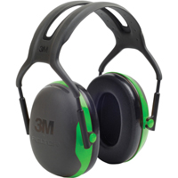 Peltor X Series Earmuffs, Headband, 22 NRR dB Cam Industrial
