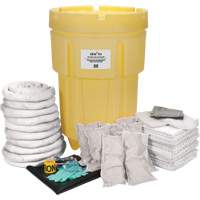 Premium Shop Spill Kit, Oil Only, Drum, 95 US gal. Absorbancy Cam Industrial