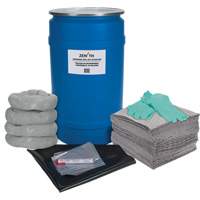 Shop Spill Kit, Universal, Drum, 30 US gal. Absorbancy Cam Industrial