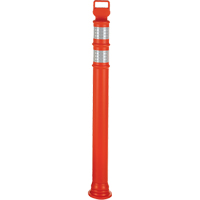 Ez-Grab Delineator Posts, 42" H, Orange Cam Industrial