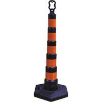Grip N Go Trim Line Channelizers, 49" High, Black Cam Industrial