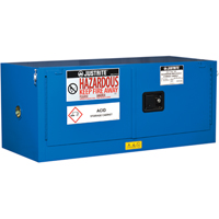 ChemCor&reg; Lined Hazardous Material Piggyback Safety Cabinets, 12 gal., 43" x 18" x 18" Cam Industrial