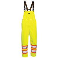 Professional&reg; Journeyman&reg; 300D Pants, Polyester, Small, High Visibility Lime-Yellow Cam Industrial