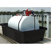 Unit&eacute; de confinement Poly-Tank 550 sans drain, 113" lo x 71" la x 32" h, 750 gal. US Capacit&eacute; Cam Industrial