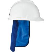 Chill-Its&reg; 6717CT Cooling Hardhat Pad & Neck Shade, Blue Cam Industrial