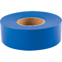 Sub-Zero Flagging Tape, 1.2" W x 150' L, Fluorescent Blue Cam Industrial