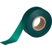 Flagging Tape, 1.188" W x 150' L, Green Cam Industrial