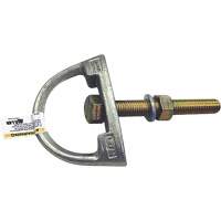 Miller&reg; Anchorage Connector with Hardware, D-Ring, Permanent Use Cam Industrial