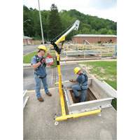 4-Piece Hoist System with Manhandler Hoist/Winch Cam Industrial