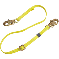 Web Adjustable Positioning Lanyard, 1 Legs, 6', CSA Class B, Polyester Cam Industrial
