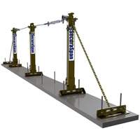 SecuraSpan Loop Rebar Horizontal Lifeline System Cam Industrial