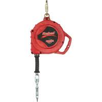 Cordage de s&eacute;curit&eacute; autor&eacute;tractable Rebel, 50', Acier inoxydable, Pivotant Cam Industrial