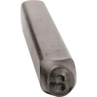 Individual Standard General Purpose Steel Hand Stamp Pieces, # 8, 3/32" Cam Industrial