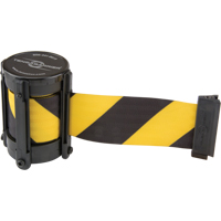 Replacement Cassettes For Utility, Advance & StowAway&reg; TensaBarrier&reg;, 13', Yellow Tape Cam Industrial