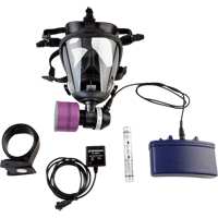 PR500 Series Face Mount PAPR, Facepiece Respirator, NiCd Battery Cam Industrial