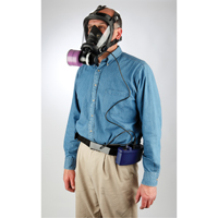 PR500 Series Face Mount PAPR, Facepiece Respirator, NiCd Battery Cam Industrial