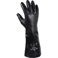 3415 Gloves, Size Small/8, 14" L, Neoprene, Cotton/Interlock Inner Lining, 66-mil Cam Industrial