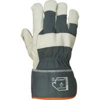 Endura&reg; Winter Fitters Gloves, Large, Grain Cowhide Palm, Boa Inner Lining Cam Industrial
