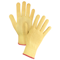Gants tricot&eacute;s sans couture, Taille Petit/7, Calibre 7, Enveloppe en Kevlar, ASTM ANSI niveau A2/EN 388 niveau 3 Cam Industrial