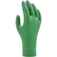 6110PF Biodegradable Gloves, X-Small, Nitrile, 4-mil, Powder-Free, Green Cam Industrial