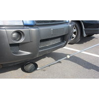 Miroir d'inspection, 8,5" dia, Ronde, Poign&eacute;e 47" Cam Industrial