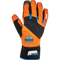 Gants utilitaires thermiques haute visibilit&eacute; performants et &eacute;tanches ProFlex 818WP, Paume Polyur&eacute;thane, Taille Petit Cam Industrial
