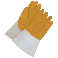 Welding Gloves, Grain Deerskin, Size Small Cam Industrial