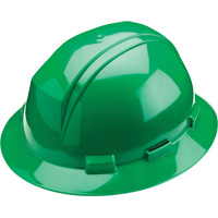 North&reg; Kilimanjaro Full Brim Hardhat, Meets CSA Type 1, Ratchet Suspension, Non-Vented Cam Industrial